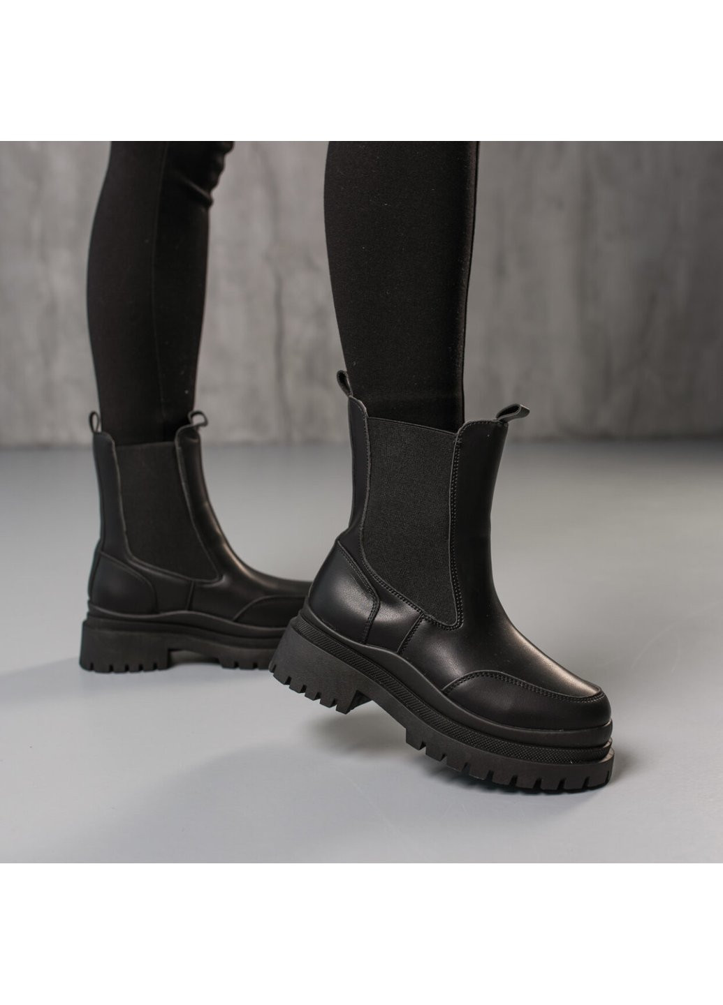 Черевики жіночі Camie 3862 24 Чорний Fashion (257466643)