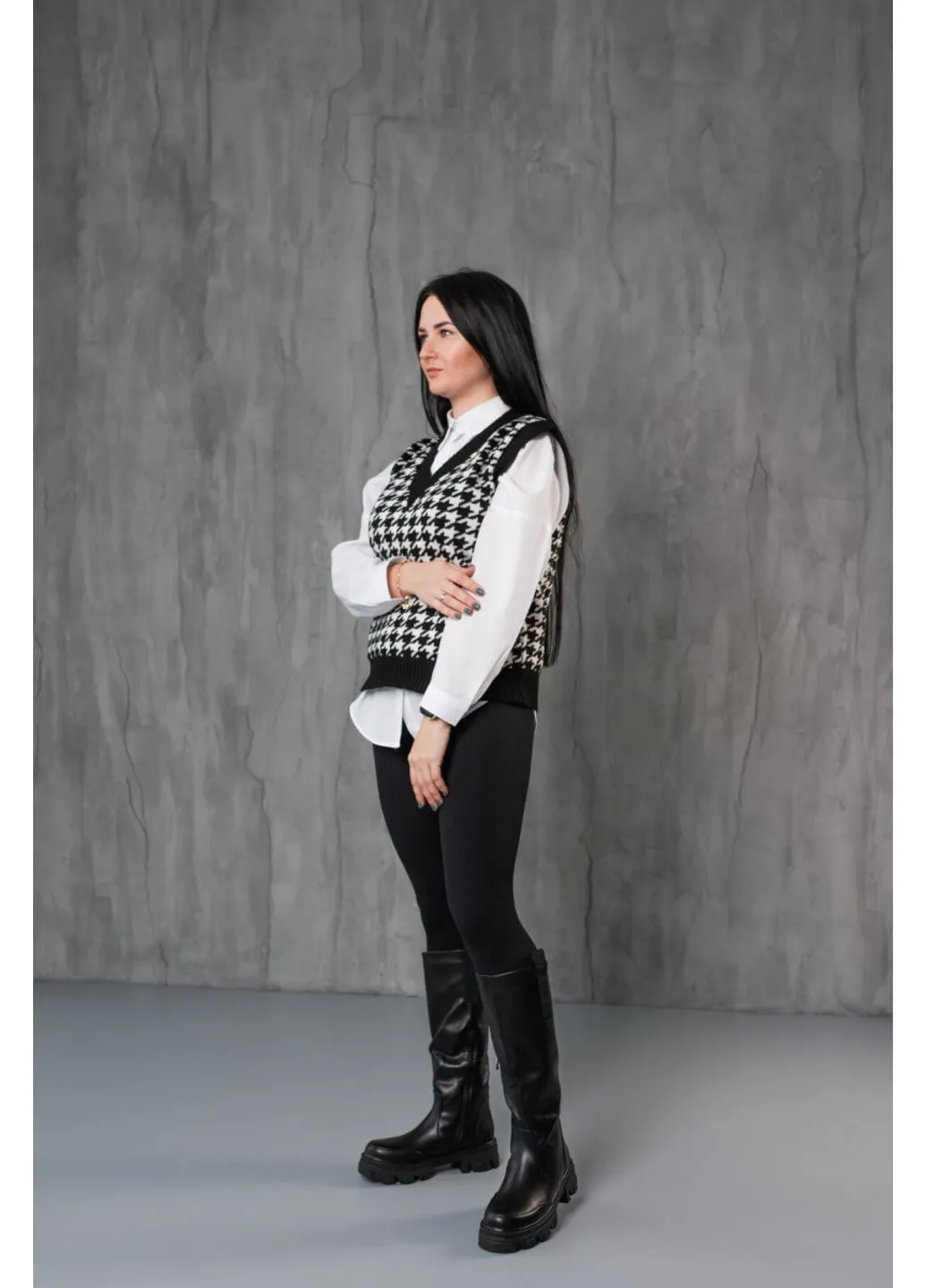 Чоботи жіночі Yentl 3870 23 5 Чорний Fashion (257467254)