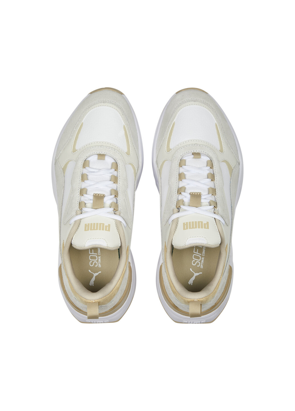 Белые кроссовки cassia mix sneakers women Puma