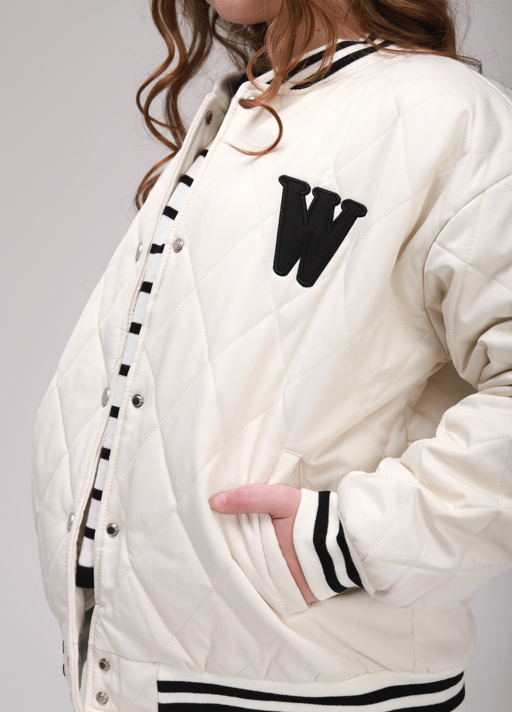 Молочная демисезонная куртка XZKAMI