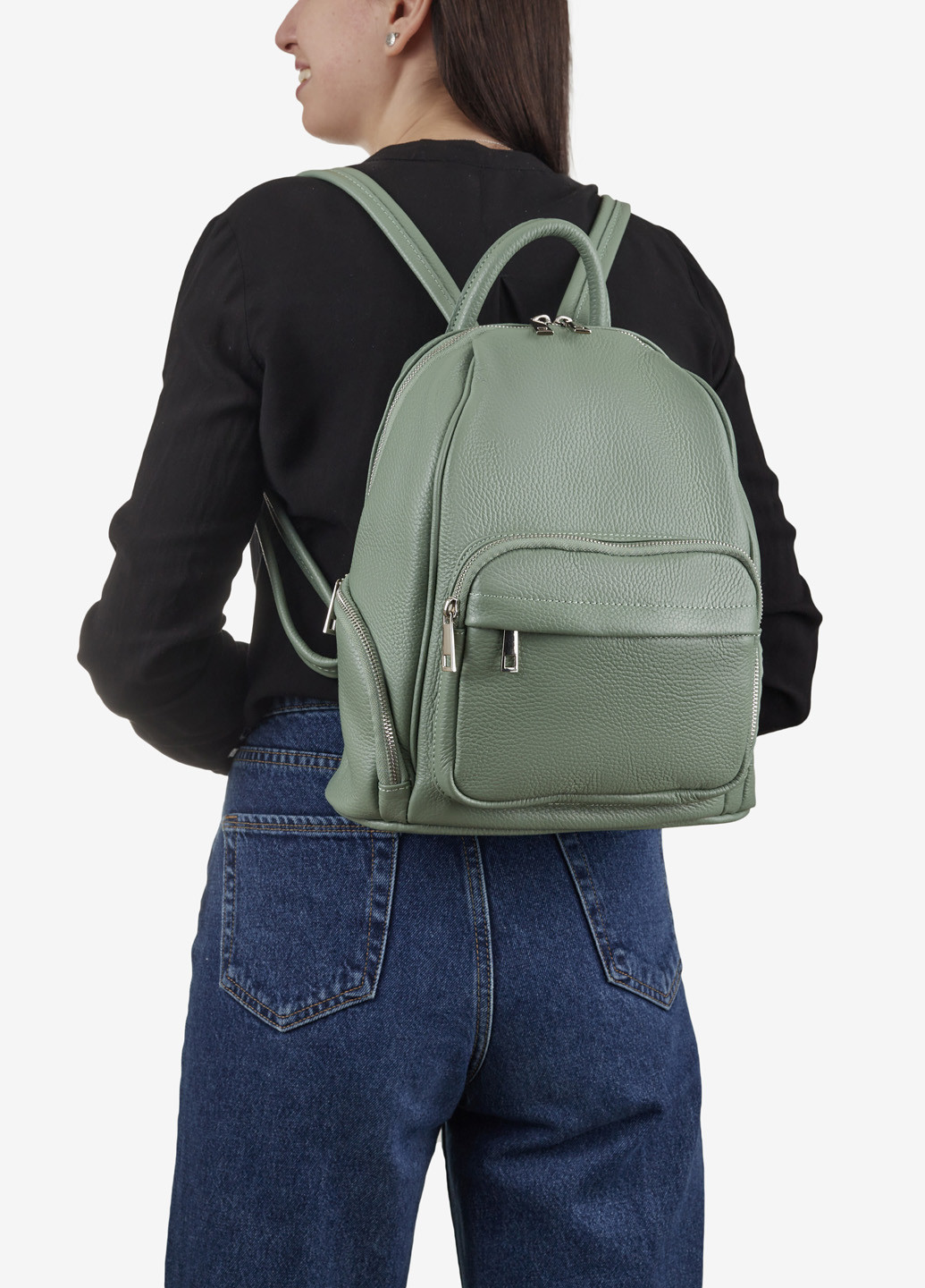 Рюкзак жіночий шкіряний Backpack Regina Notte (257458025)