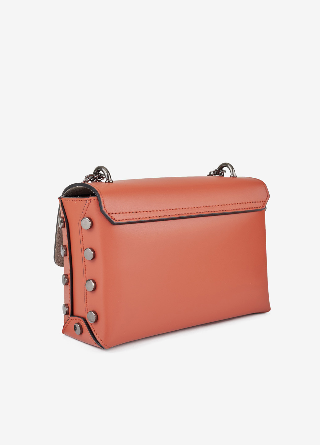 Сумка жіноча шкіряна на плече крос-боді маленька на ланцюжках Сrossbody Regina Notte (257458922)