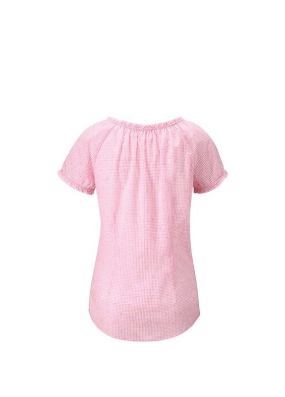Рожева літня блуза Wiesn Spatzl by Tchibo