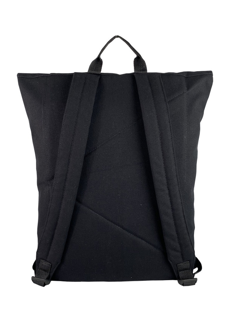 Рюкзак Унисекс Leather Canvas Черный R0407EX011 Exodus (257476288)