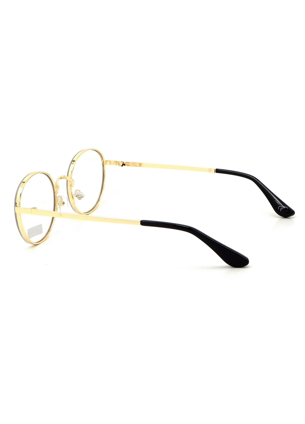 Очки для работы за компьютером в золотой оправе 124015 Cooper Glasses (257475616)