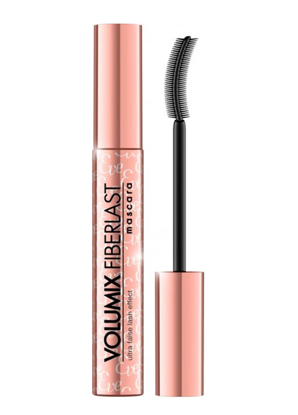 Туш для вій Volumix Fiberlast з ефектом накладних вій (рожеве золото), 10мл Eveline Cosmetics 5901761966121 (257475718)