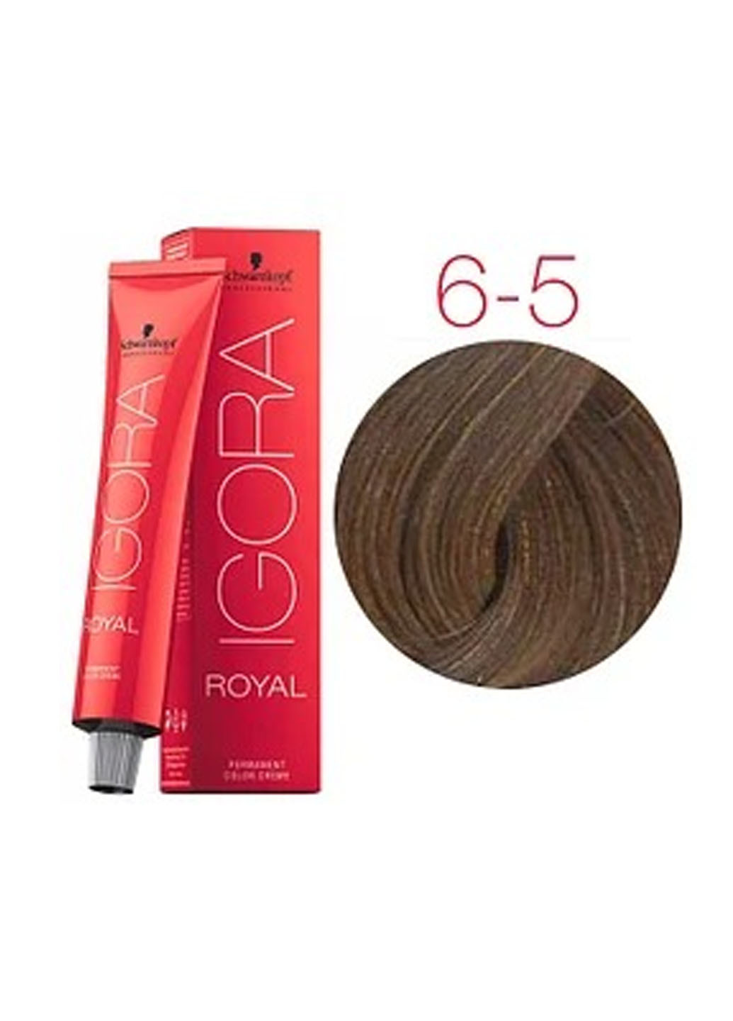 Крем-краска для волос IGORA ROYAL Golds 6-5 темно-русый золотистый, 60мл Schwarzkopf 4045787206968 (257476598)