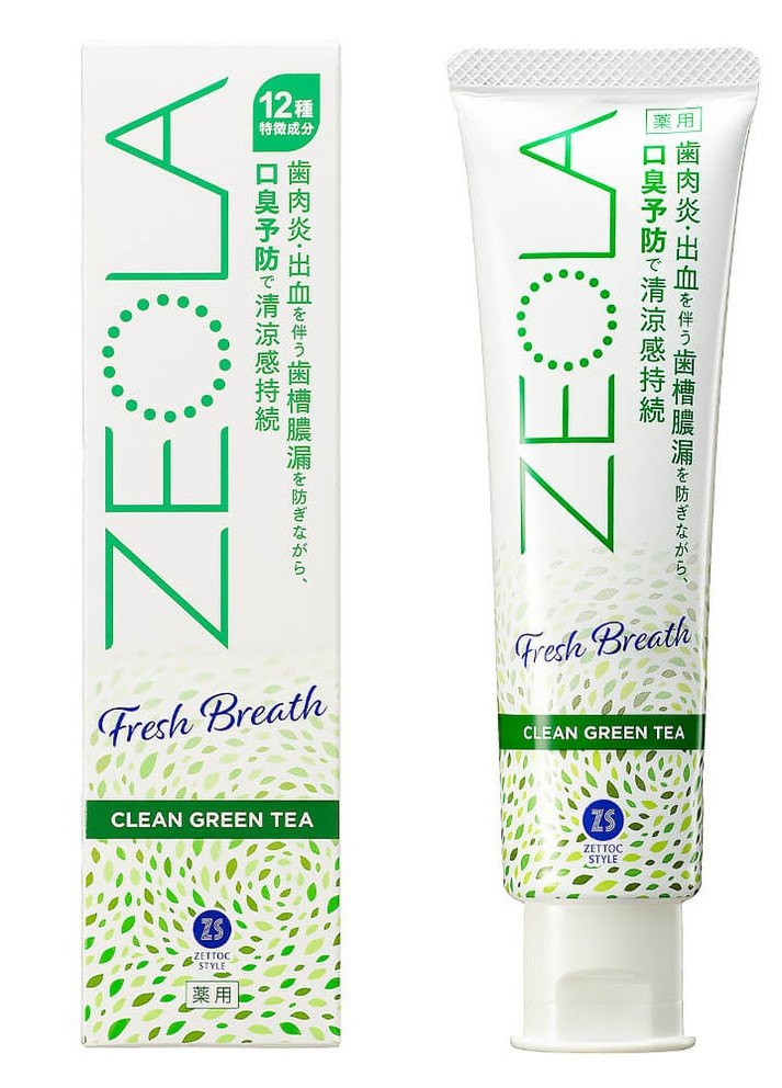 Зубна паста свіже дихання zeola white fresh breath 95 гр Zettoc 4582118952182 (257476698)