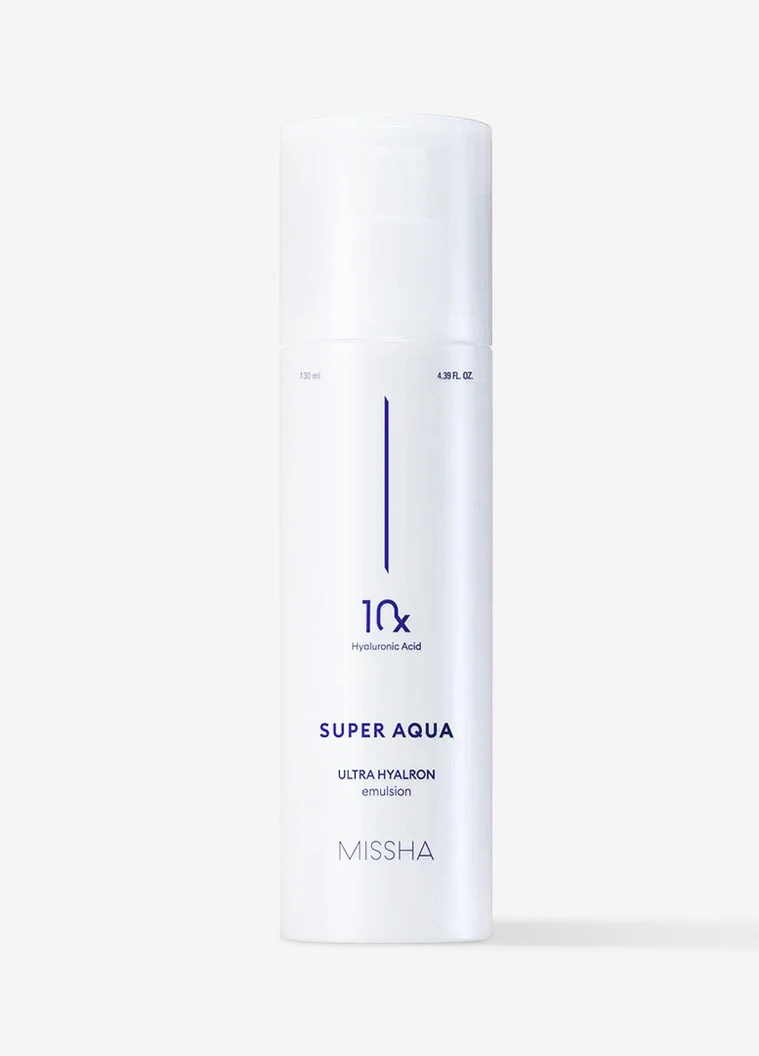 Інтенсивно зволожуюча емульсія для обличчя super aqua ultra hyalron emulsion, 130 мл MISSHA 8809747928712 (257476714)