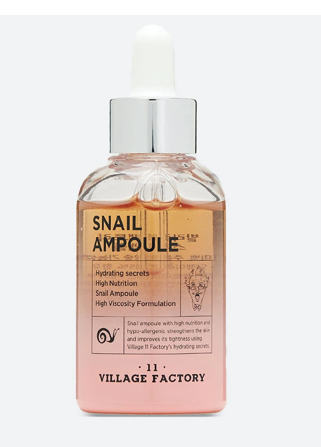 Сироватка для обличчя з муцином равлика 11 Factory Snail, 50мл VILLAGE 8809587520206 (257476724)