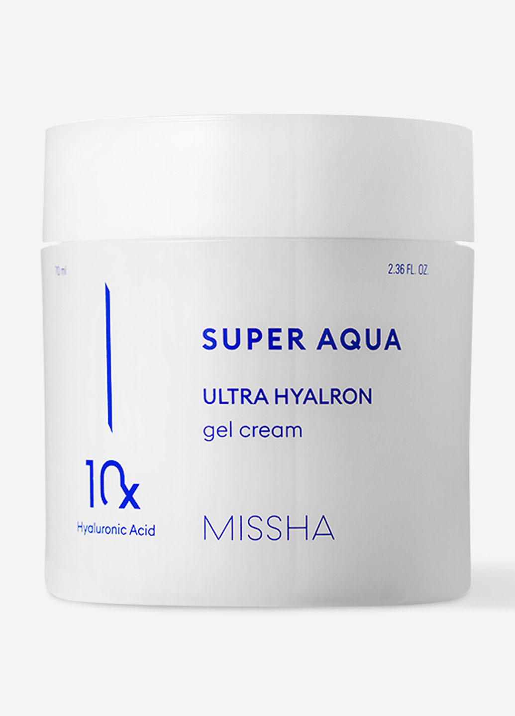 Гель-крем для лица с гиалуроновой кислотой Super Aqua Ultra Hyalron Gel Cream, 70мл MISSHA 8809747928705 (257480341)