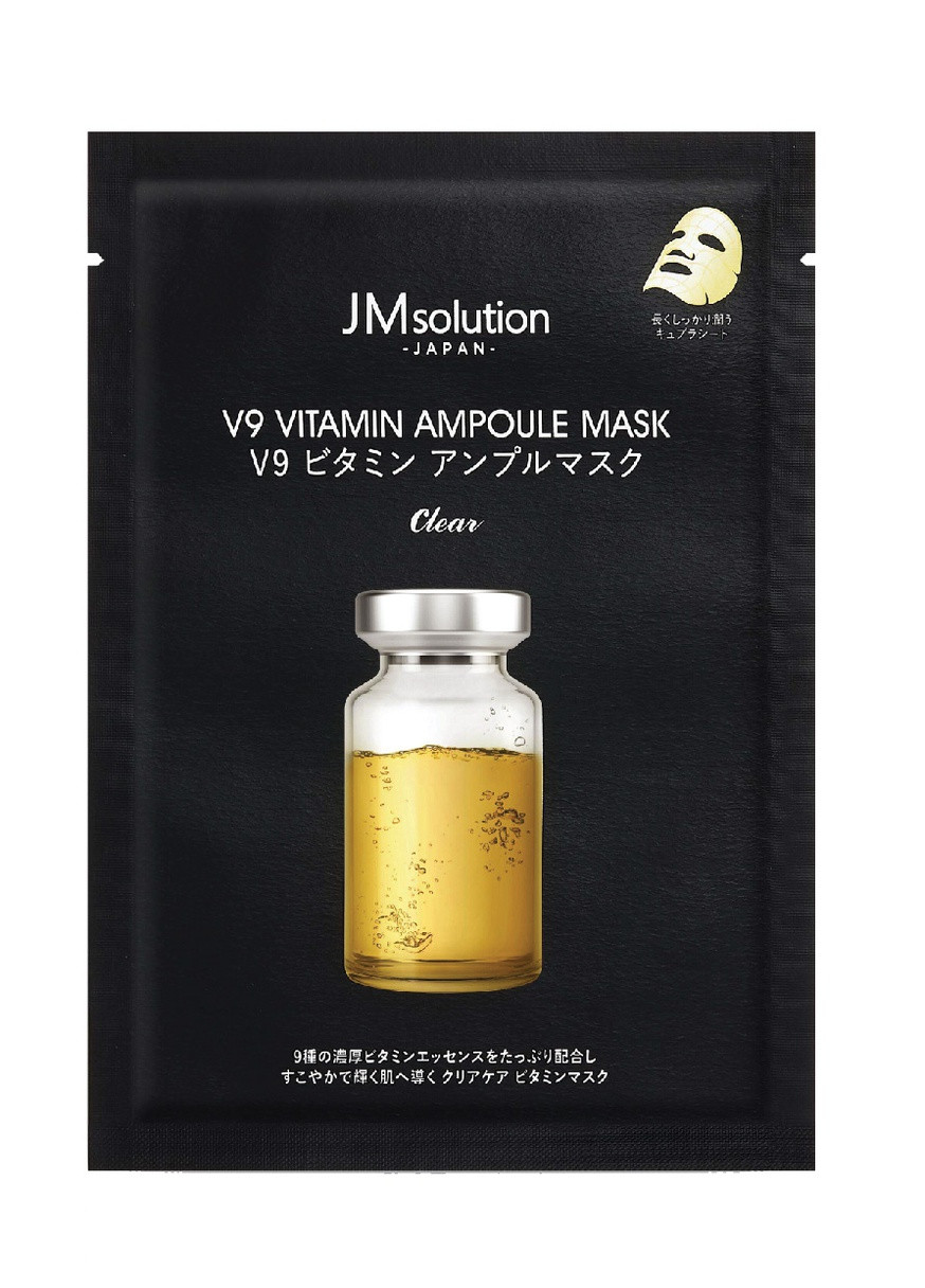 Маска для обличчя з вітамінами japan v9 vitaminl, 30гр JM Solution 8809505546585 (257480468)
