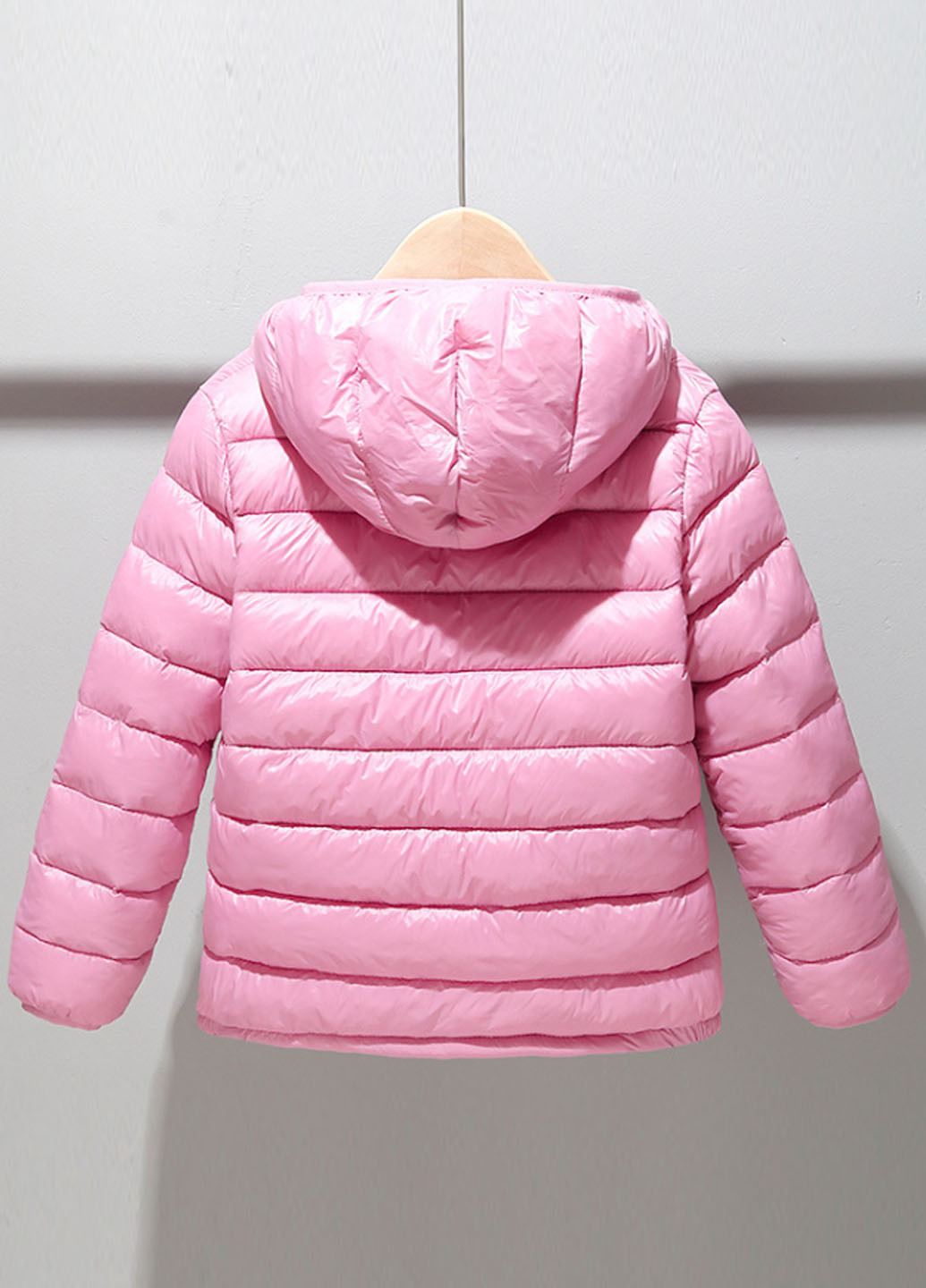 Розовая демисезонная куртка No Brand