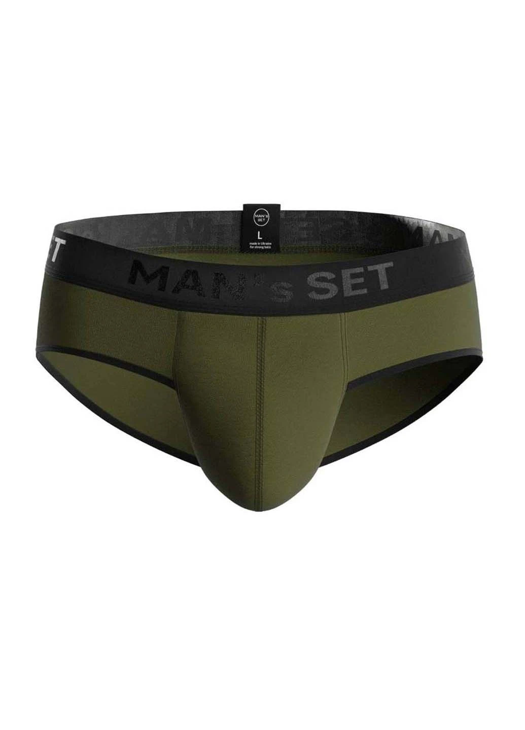 Мужские анатомические слипы из хлопка Anatomic Slips Black Series MAN's SET (257502460)