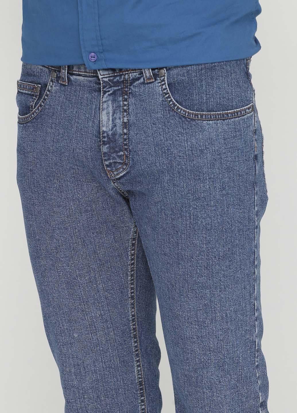 Синие демисезонные джинсы Pioneer