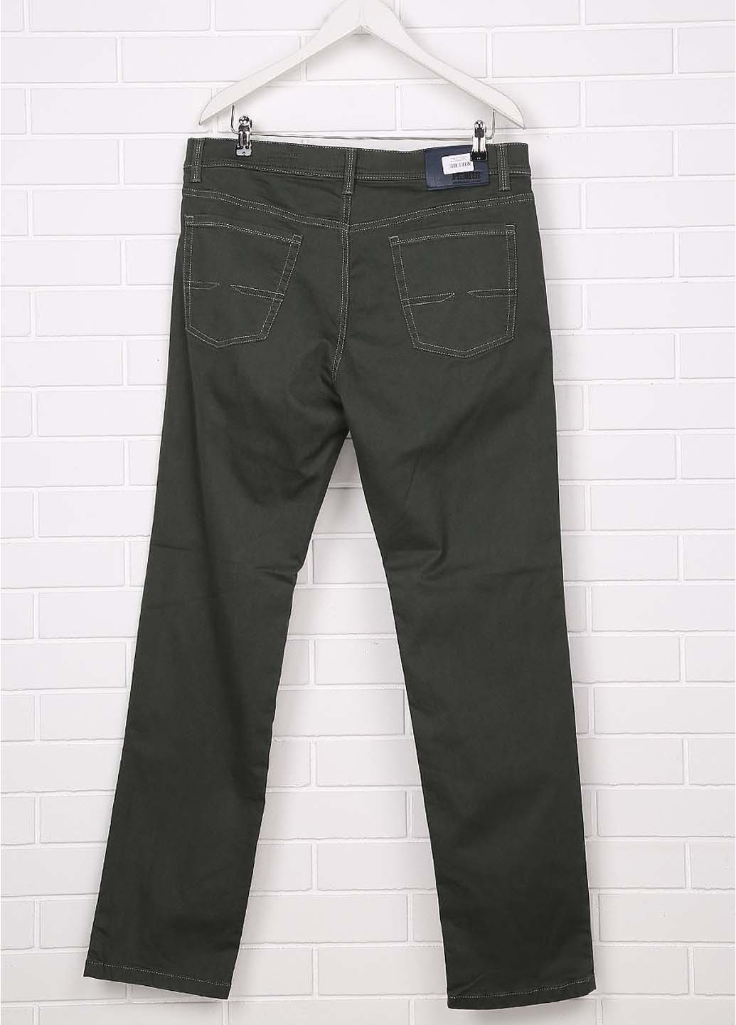 Темно-зеленые демисезонные джинсы Pioneer