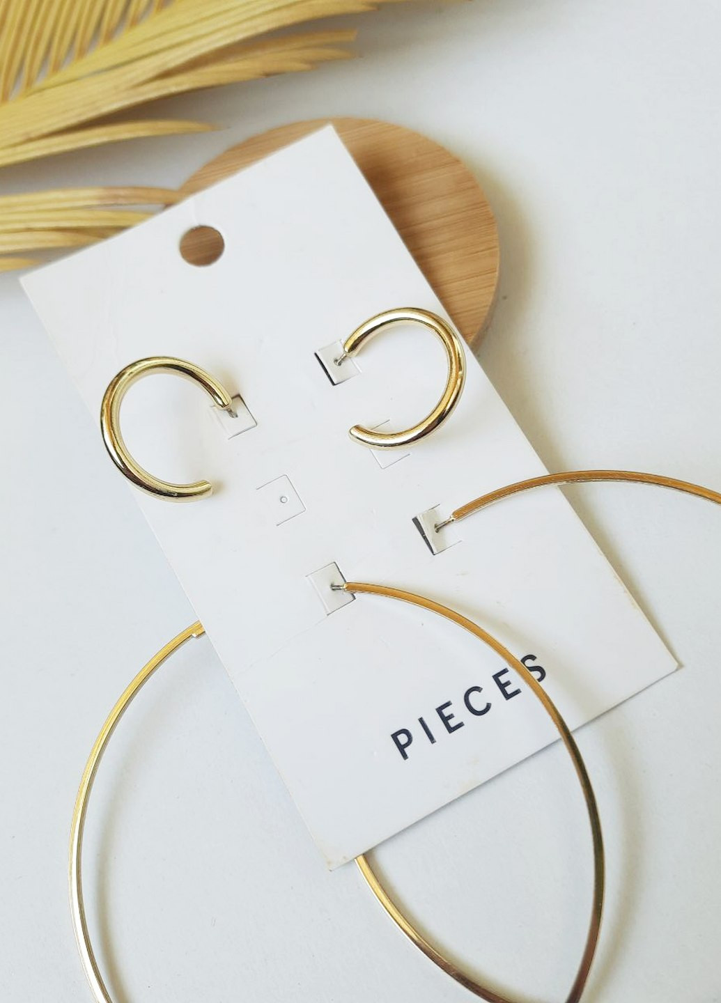 Набор из 2 пар серьг Pieces (257495133)