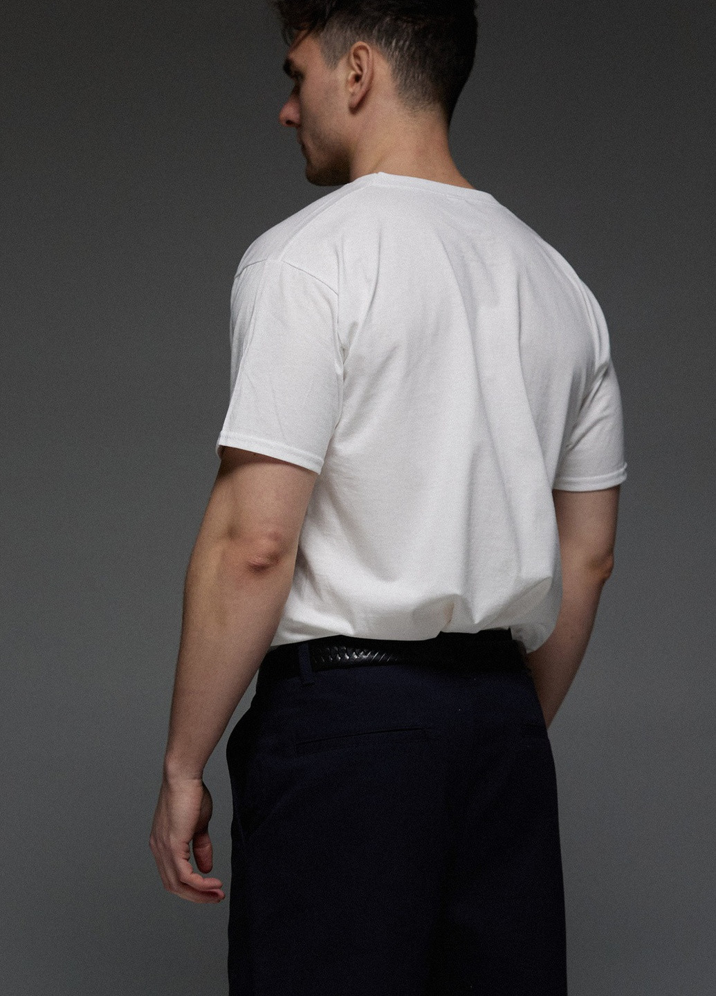 Белая футболка мужская белая Aspirine