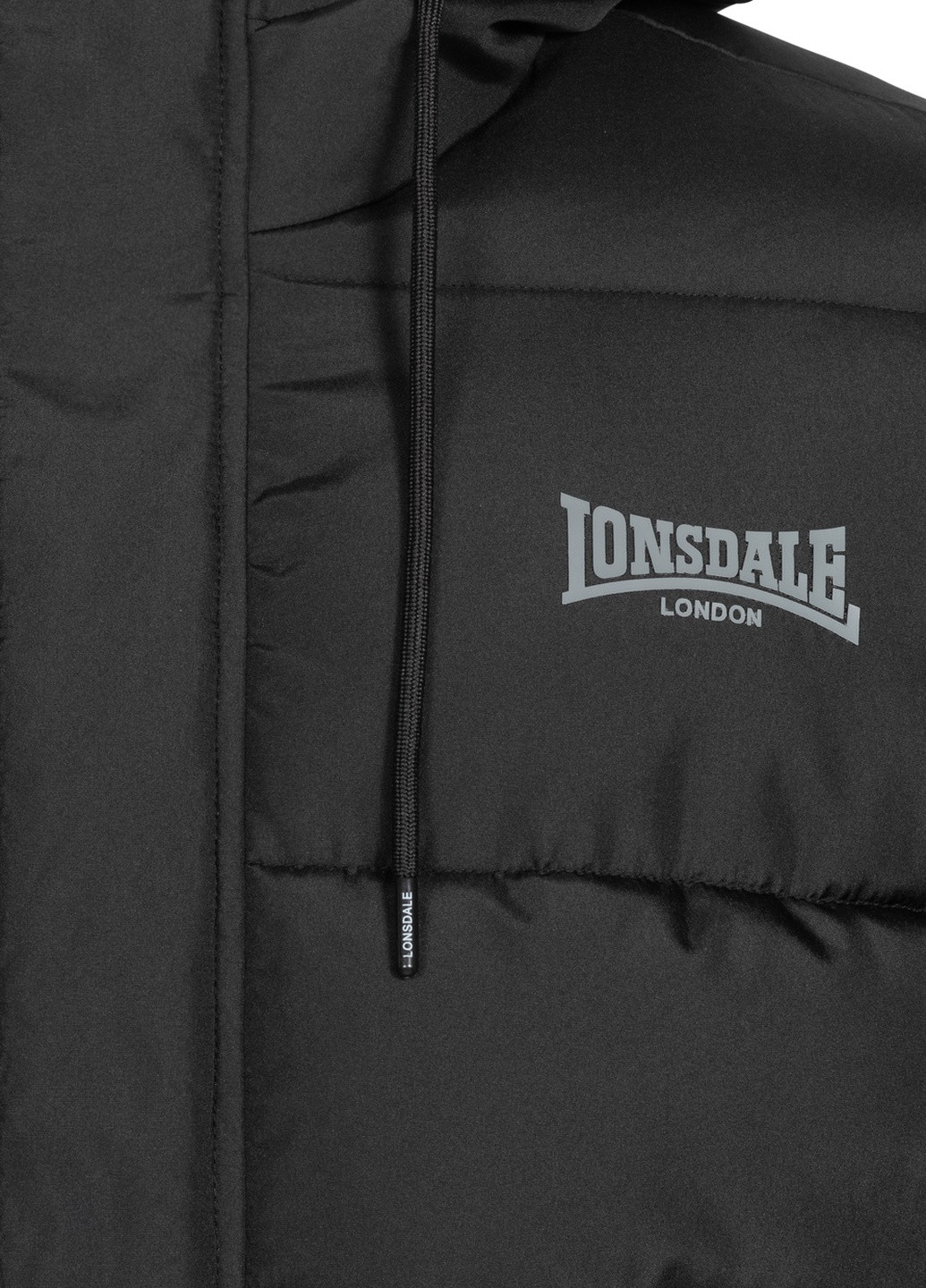 Черная зимняя куртка Lonsdale DOLLAGH