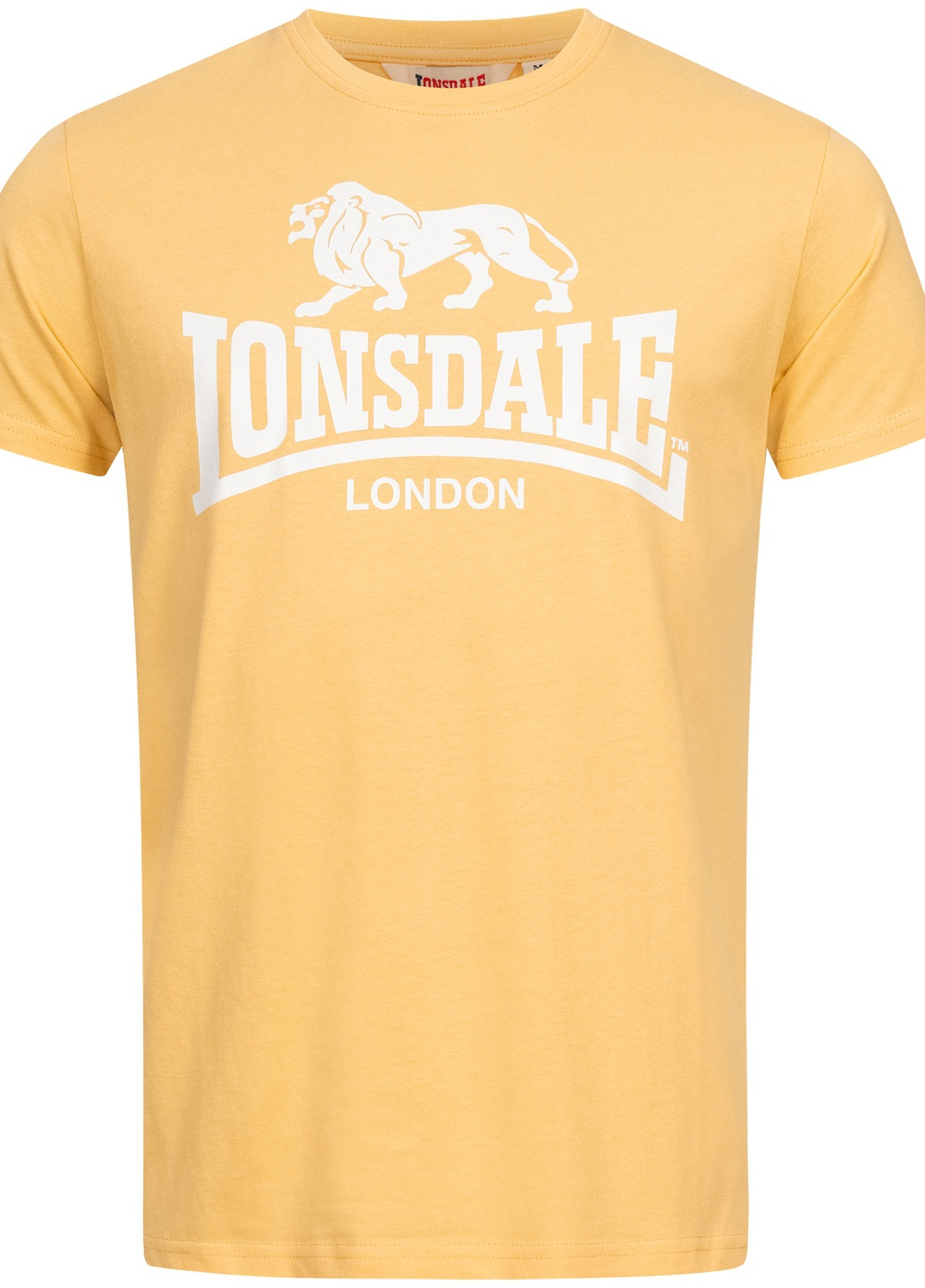 Желтая футболка Lonsdale ST. ERNEY