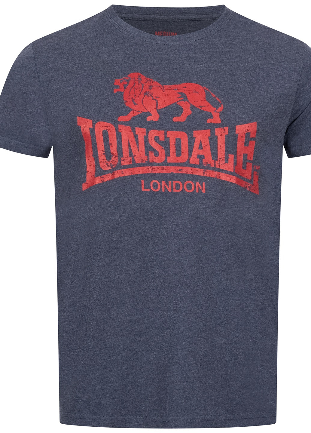 Синяя футболка Lonsdale SILVERHILL
