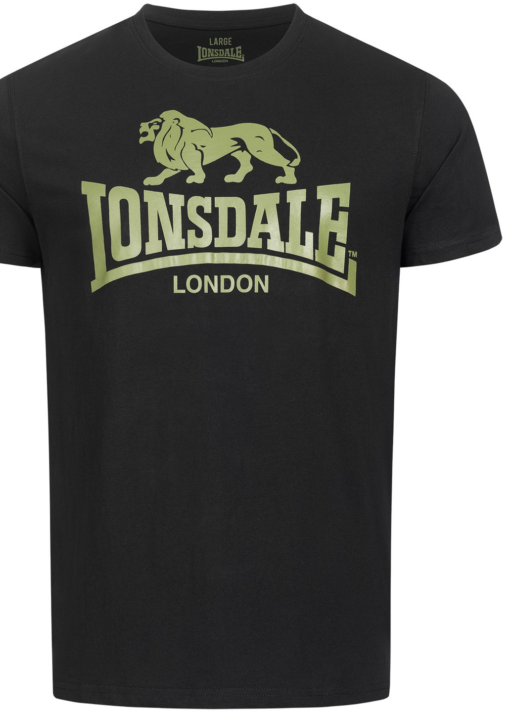 Черная футболка Lonsdale LOGO