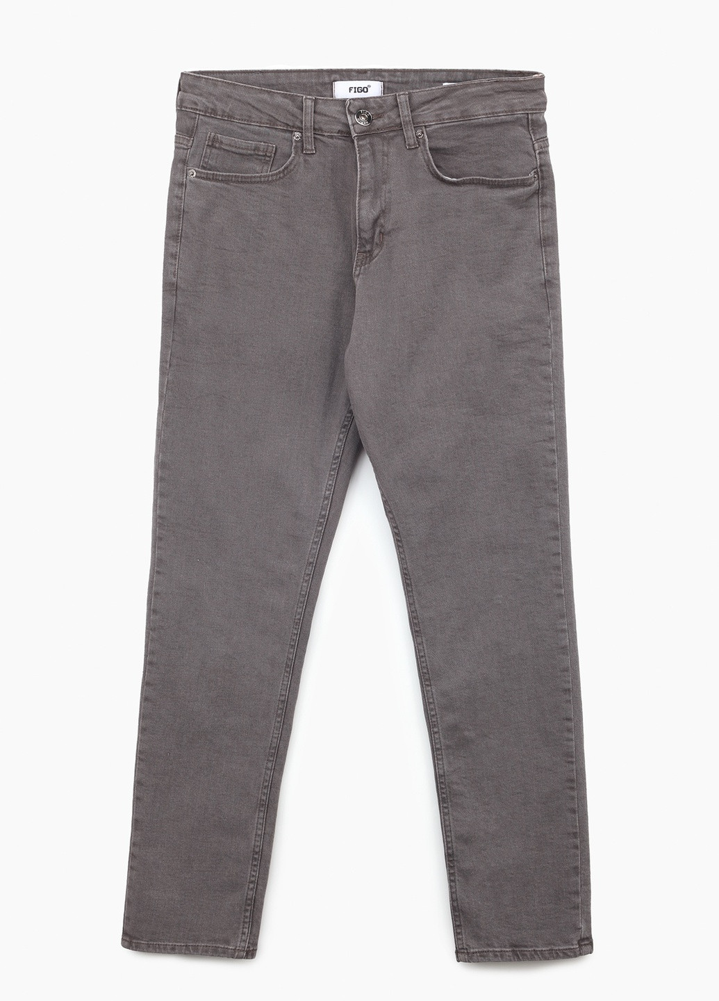 Коричневые демисезонные джинсы Figo