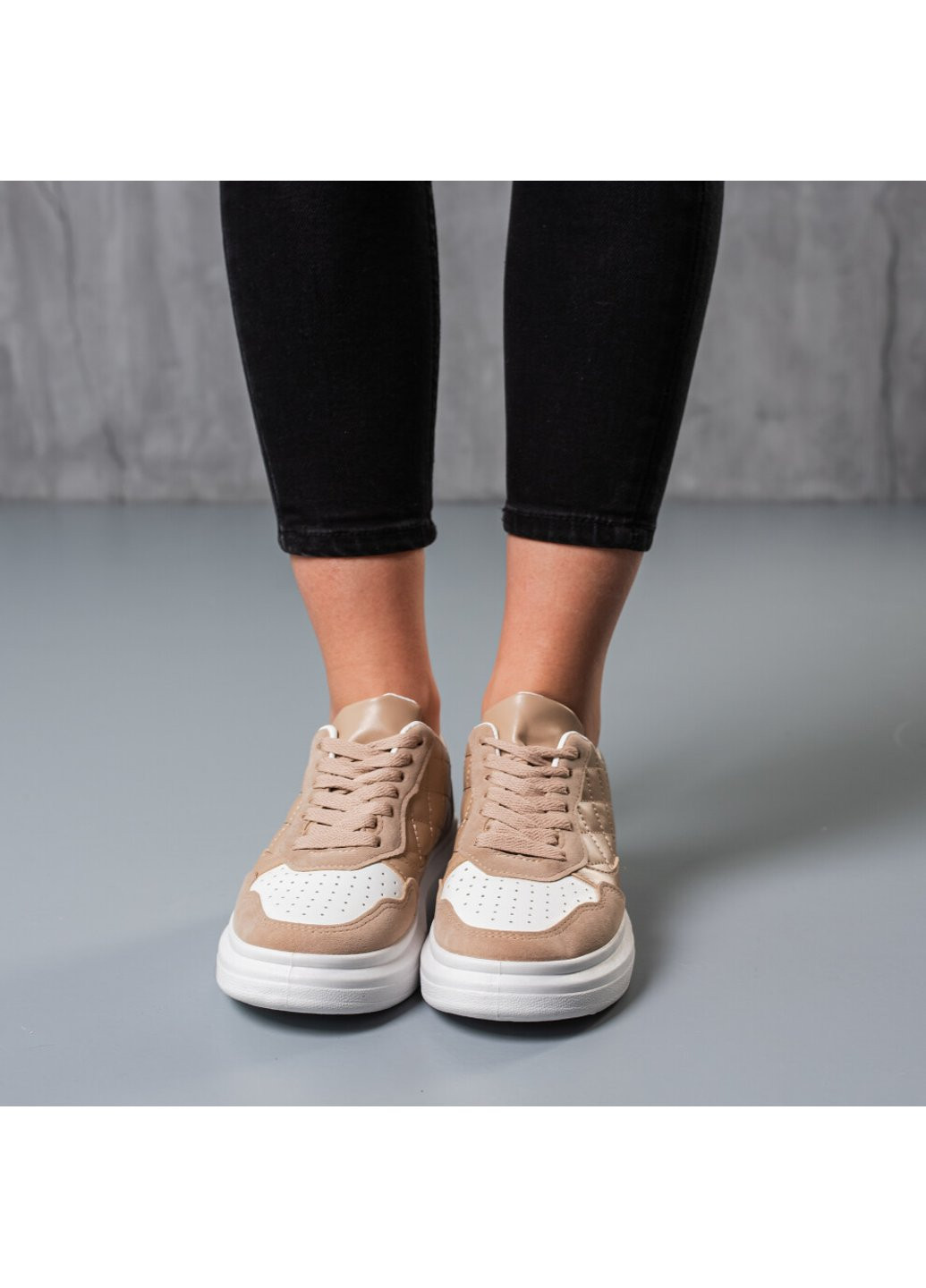 Кросівки жіночі Beyond 3761 24 Коричневий Fashion коричневі демісезони (257518197)