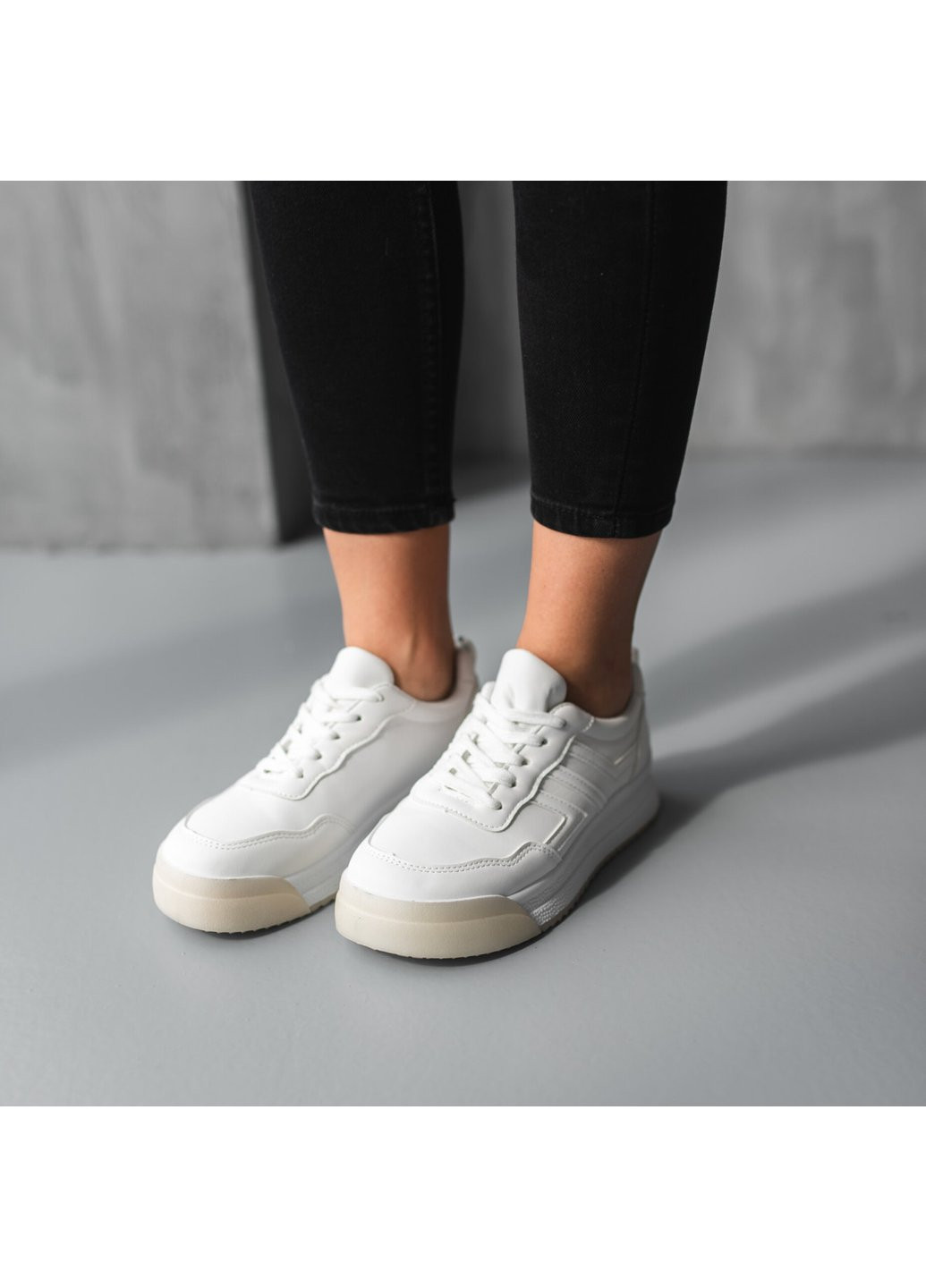 Білі осінні кросівки жіночі boaz 3703 25 білий Fashion