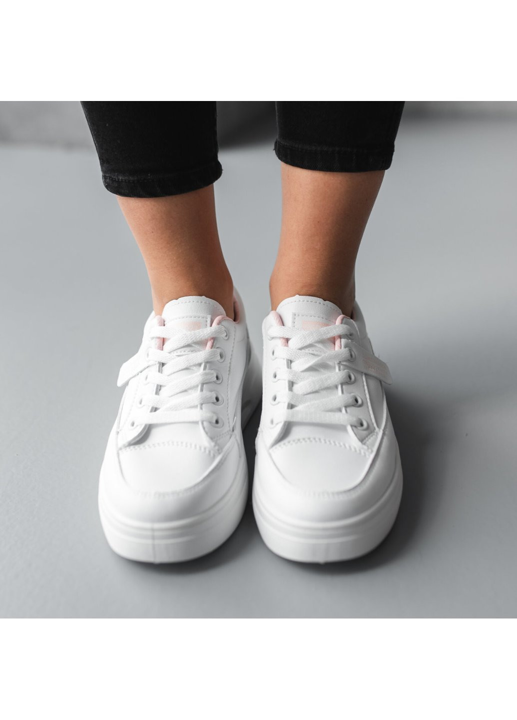 Кросівки жіночі Denby 3724 23 Білий Fashion білі демісезони (257517947)