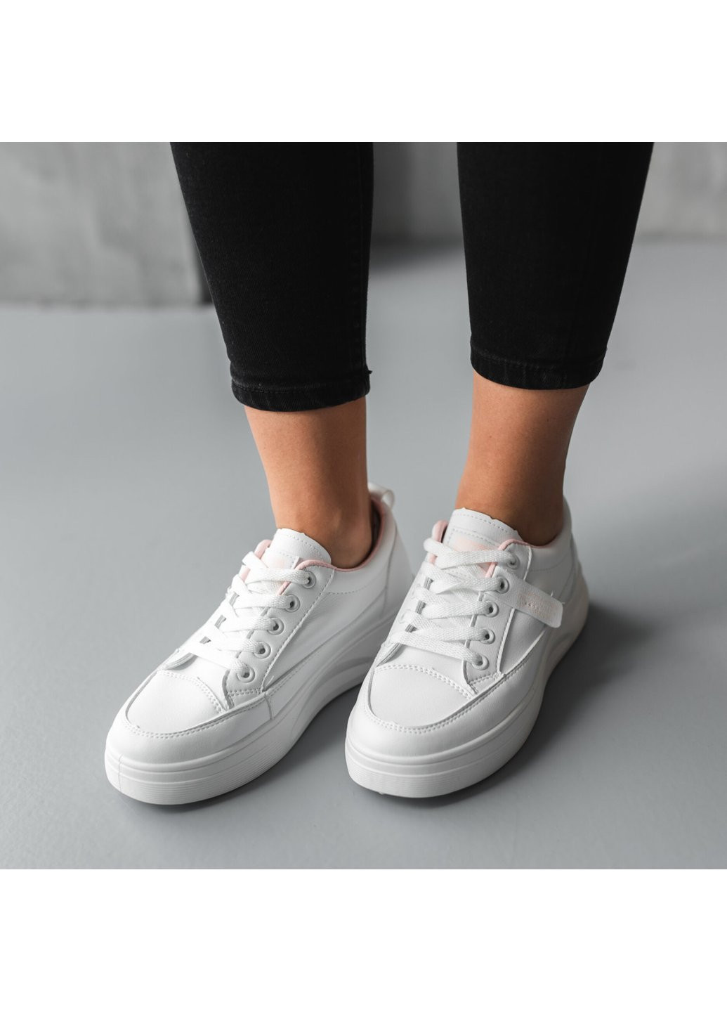 Кросівки жіночі Denby 3724 23 Білий Fashion білі демісезони (257517947)