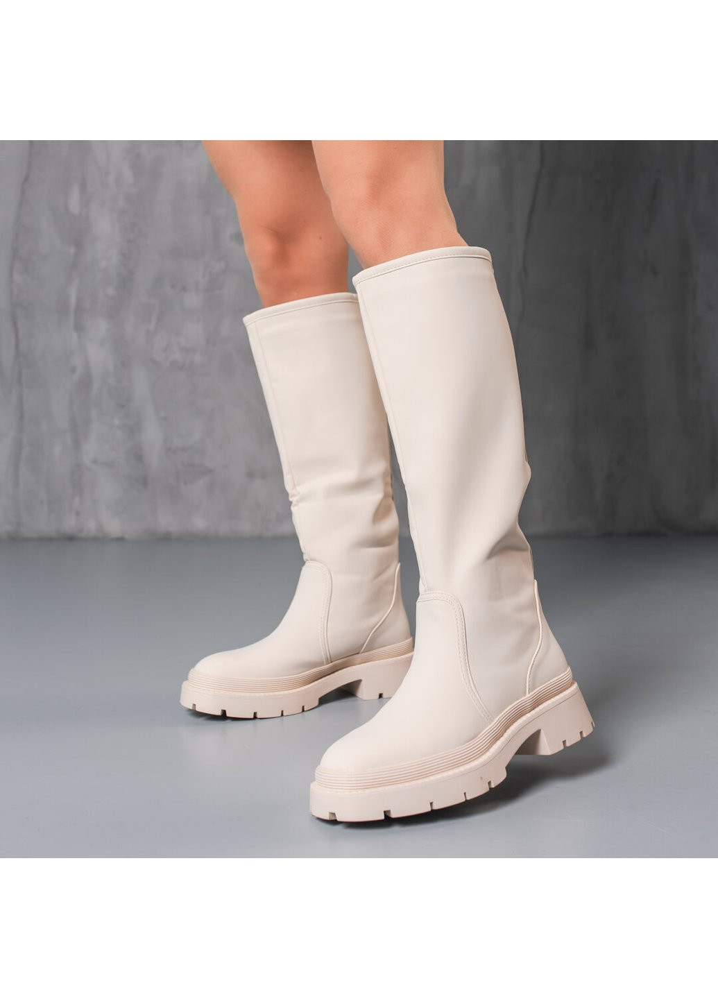 Чоботи жіночі Attraction 3826 25 Бежевий Fashion (257518145)