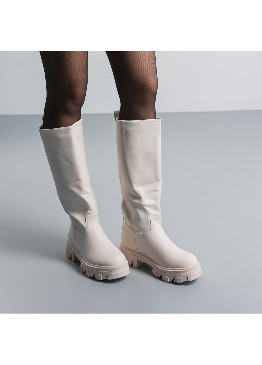 Чоботи жіночі Sirena 3858 23 5 Молочний Fashion (257518498)