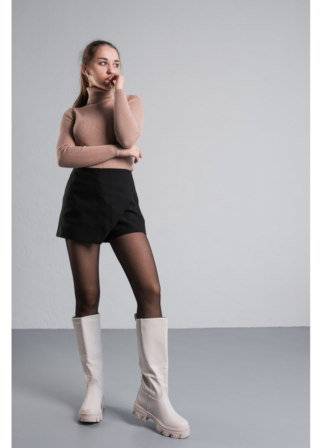 Чоботи жіночі Sirena 3858 23 5 Молочний Fashion (257518498)