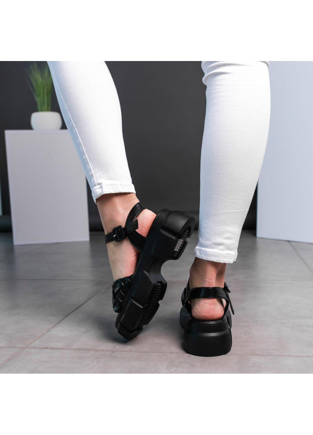 Жіночі сандалі Bailey 3632 Чорний Fashion (257518179)