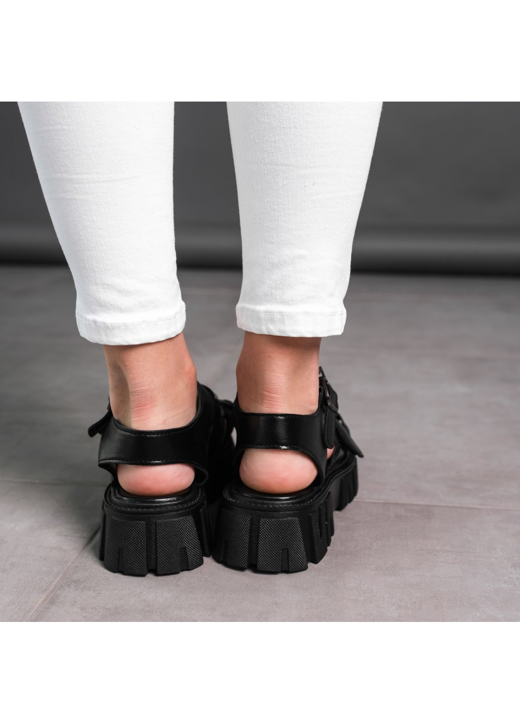Повседневные женские сандалии nala 3665 черный Fashion