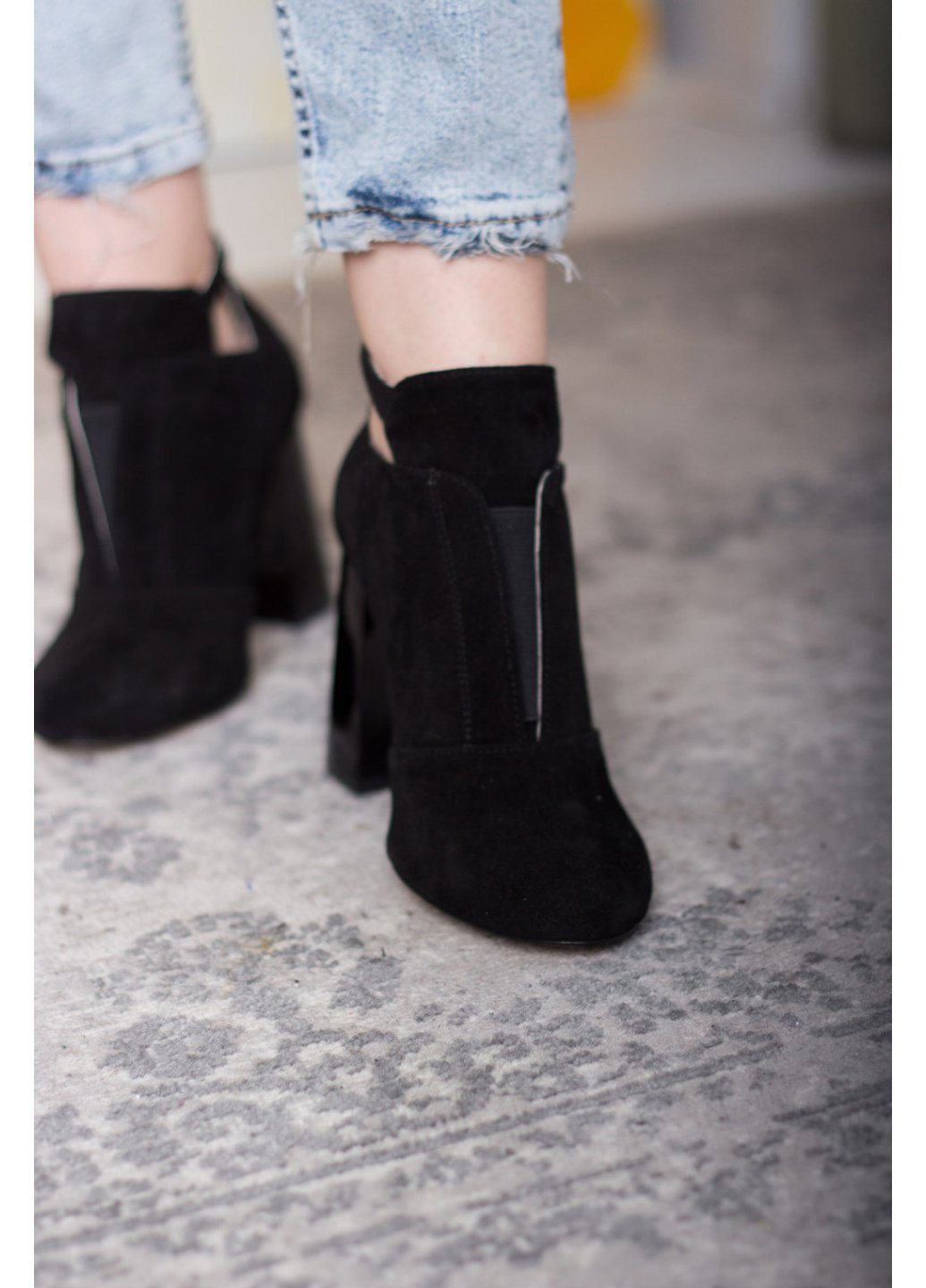 Черные демисезонная ботильоны женские catu 2645 24 черный Fashion