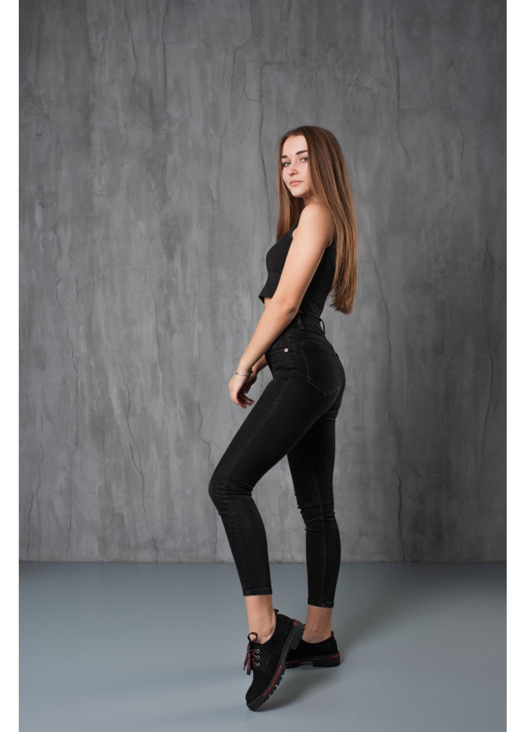 Fashion Туфлі жіночі Tucker 3784 23 5 Чорний чорний з штучна замша, україна — демісезон (257518101)