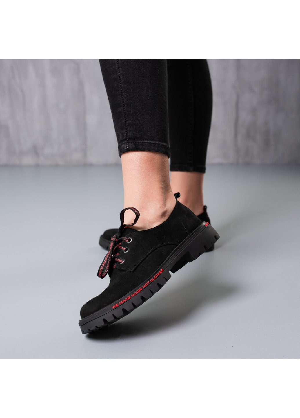 Fashion Туфлі жіночі Tucker 3784 23 5 Чорний чорний з штучна замша, україна — демісезон (257518101)