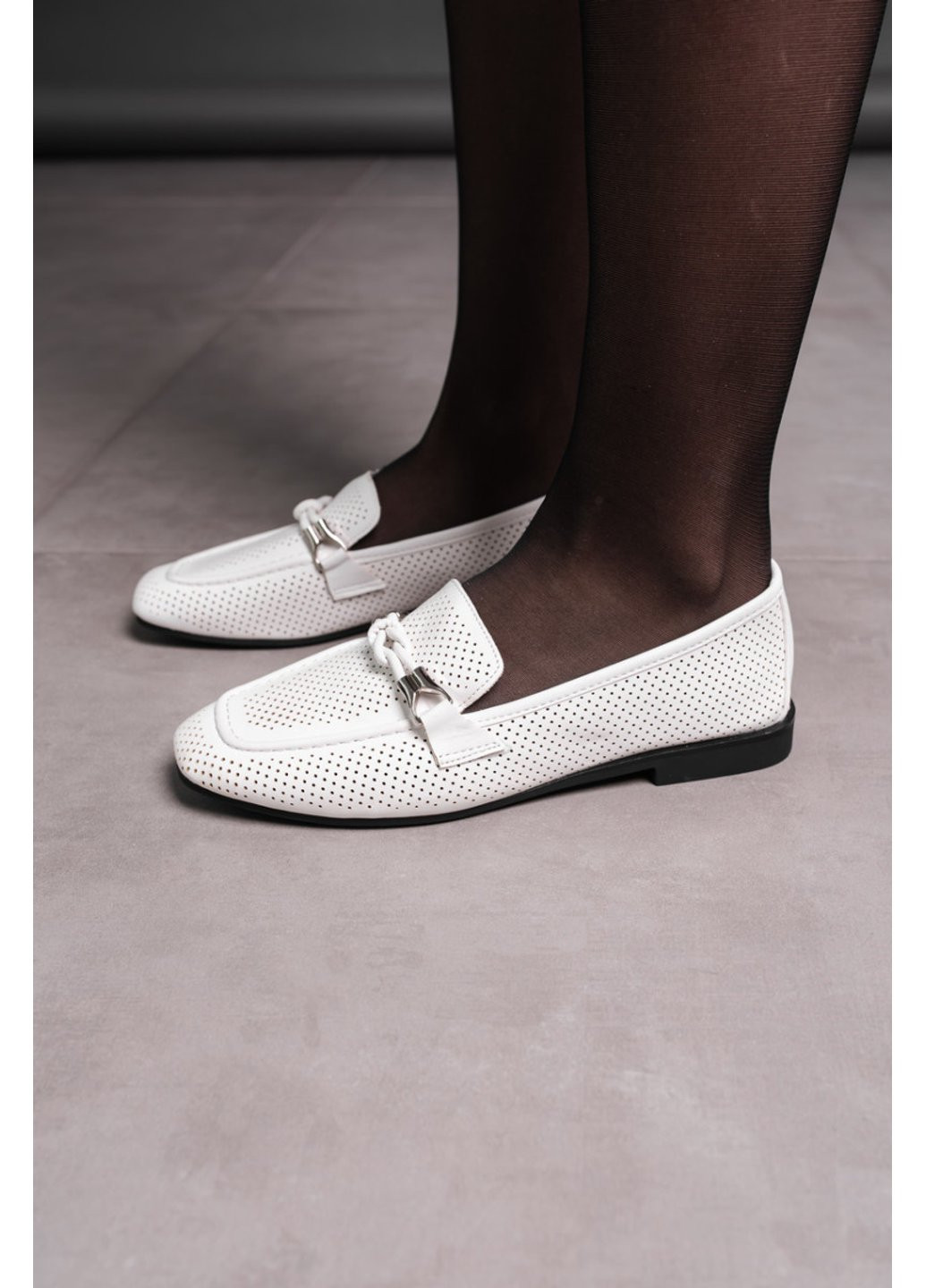 Fashion Лоферы женские Dolly 3582 235 Белый лоферы белый з искусственная кожа, украина — лето (257518279)