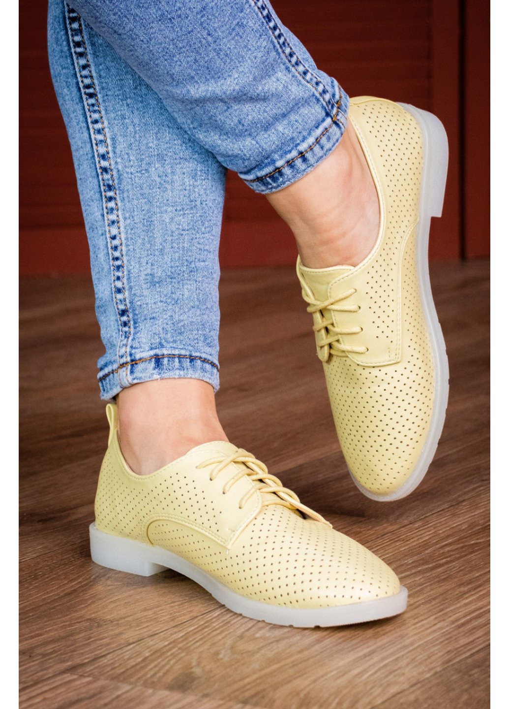 Женские туфли Lippy 1772 23 Желтый Fashion