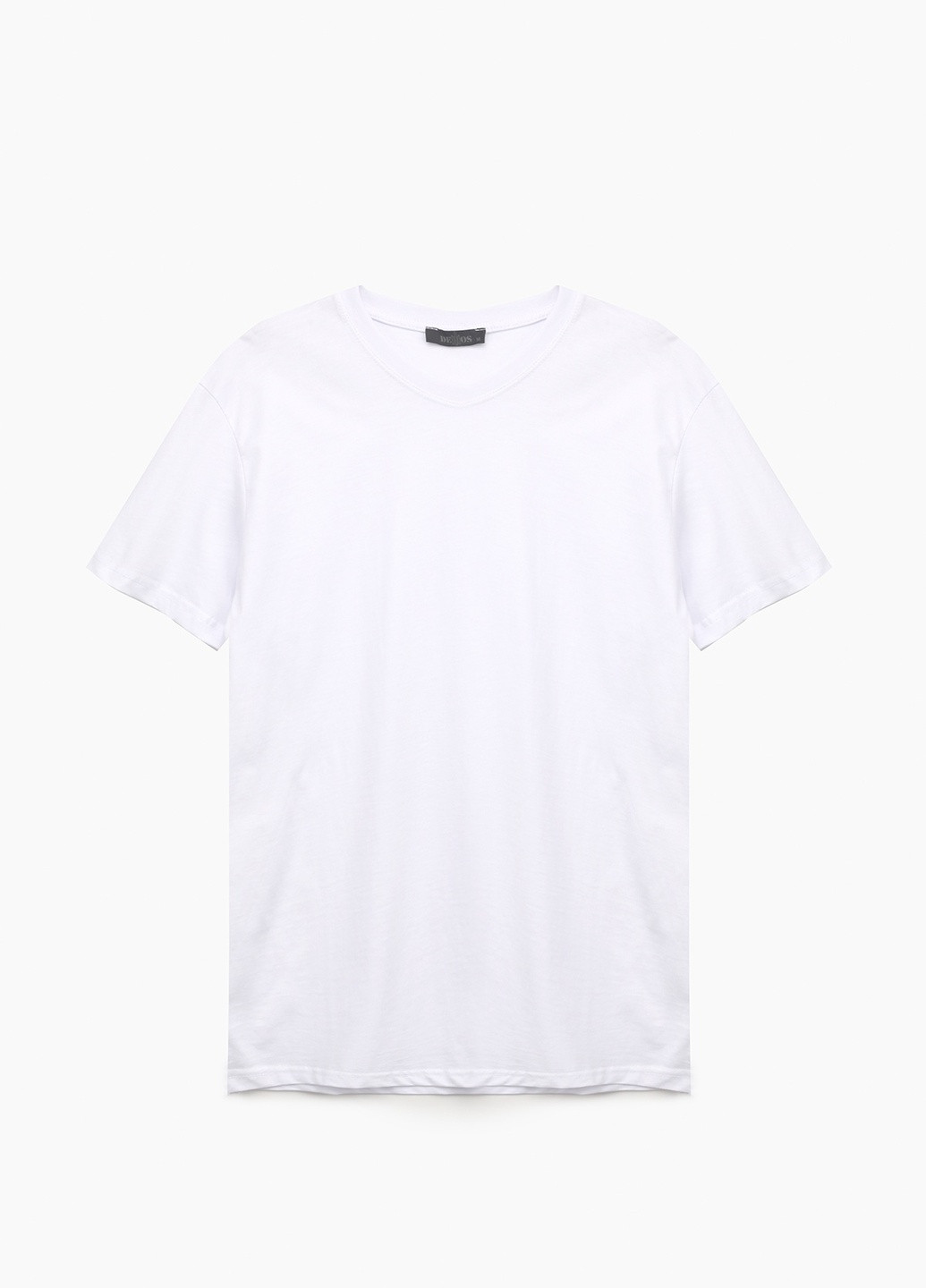 Белая футболка Demos
