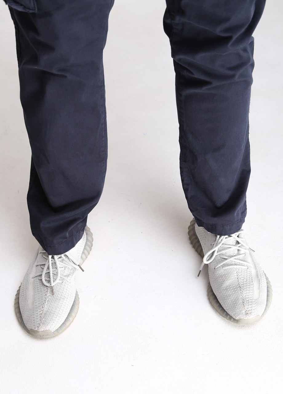 Темно-синие повседневный летние прямые брюки JEANSclub
