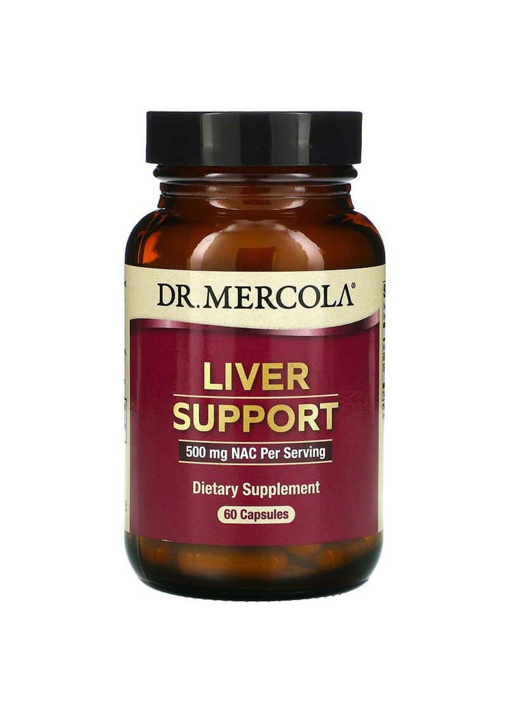 Здоровая печень Liver Support 60 капсул Dr. Mercola (257559882)