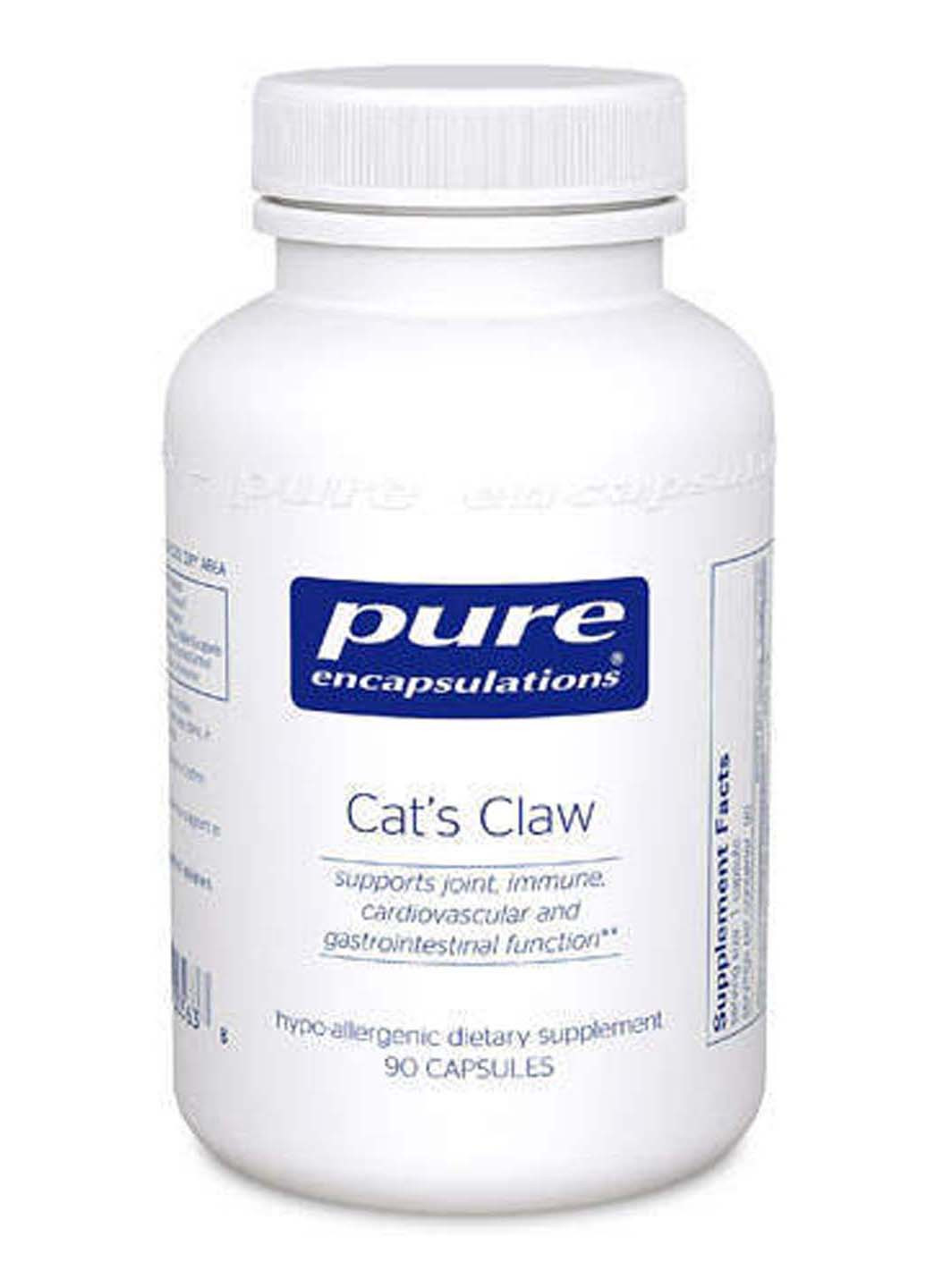 Котячий кіготь 90 капсул Pure Encapsulations (257560002)