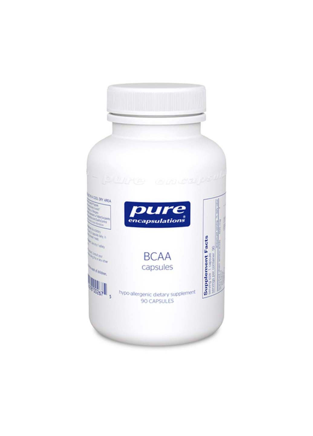 BCAA 90 капсул Pure Encapsulations (257559994)
