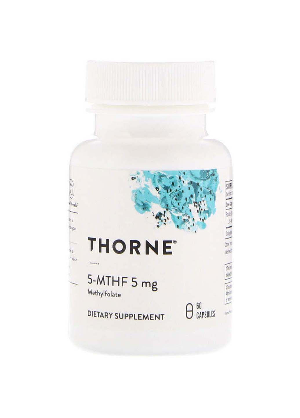 Метафолін 5-MTHF 5 мг 60 капсул Thorne Research (257559838)