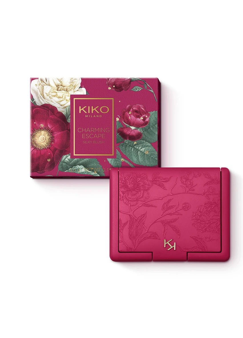 Румяна для лица 01 Soft Terracotta, 3.2 г Kiko (257524382)