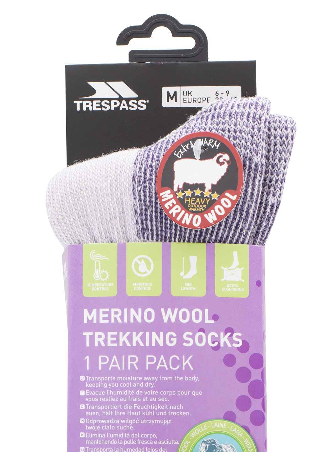 Серые носки Trespass (257559106)