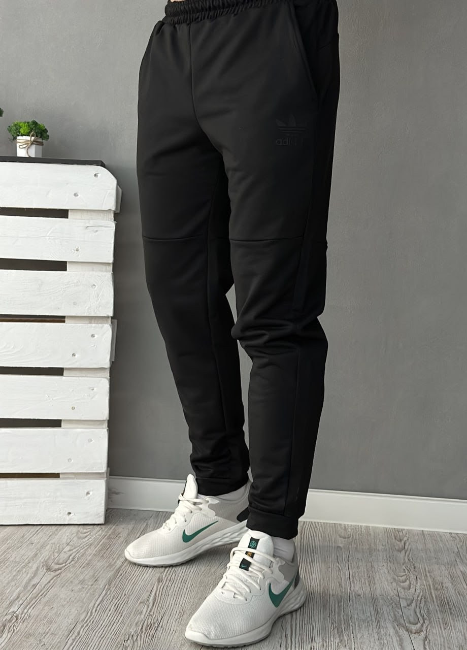 Демисезонный спортивный костюм с лого Adidas худи + штаны Vakko (257551356)
